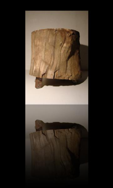 Tronc tranche ( non peint )